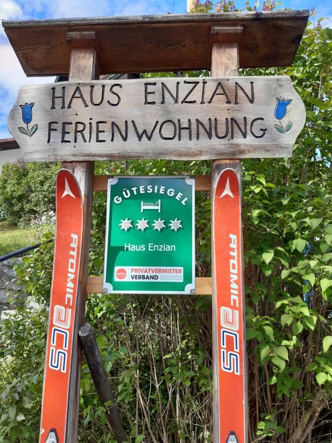 Haus Enzian Apartment Hinterstoder Exterior foto