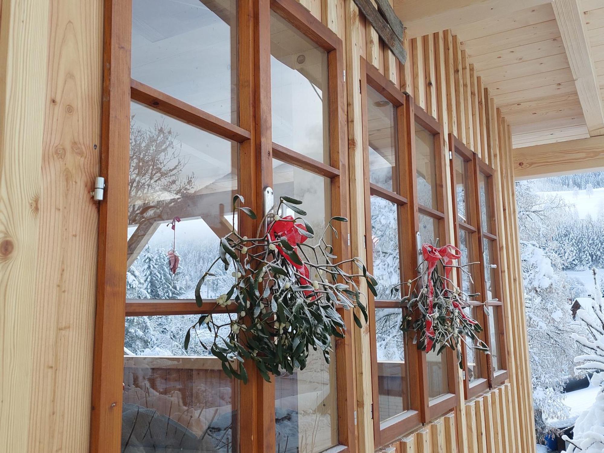 Haus Enzian Apartment Hinterstoder Exterior foto