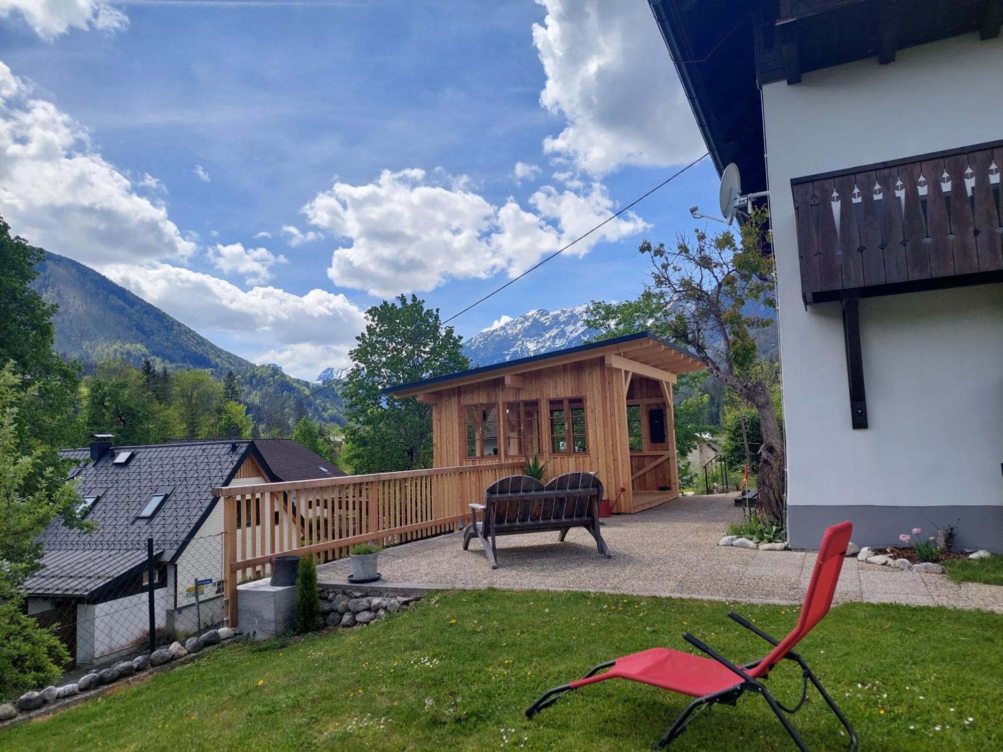 Haus Enzian Apartment Hinterstoder Exterior foto