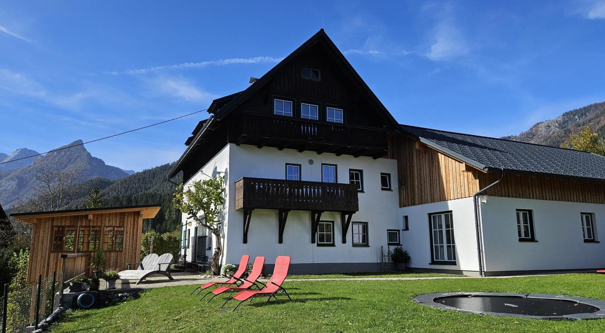 Haus Enzian Apartment Hinterstoder Exterior foto
